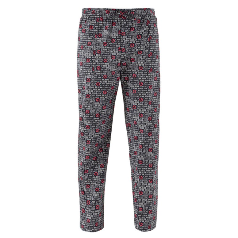 Pantalon de travail unisexe pour chef en coton...
