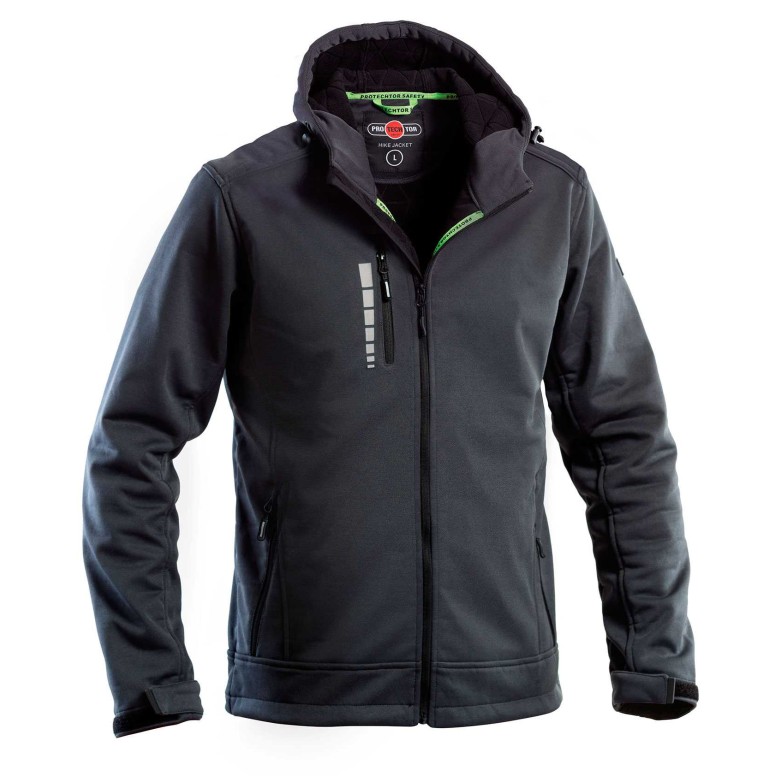 Veste de travail hiver Softshell multipoches...