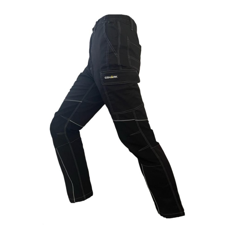 Pantalon de travail Multipoche Stretch Slim Fit...
