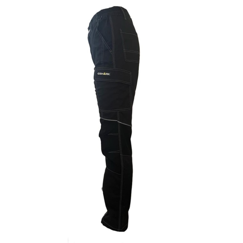 Pantalon de travail Multipoche Stretch Slim Fit...