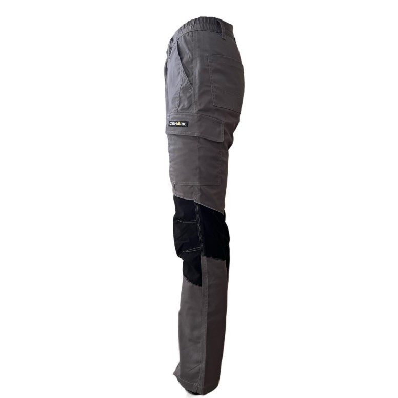 Pantalon de travail Multipoche Stretch Slim Fit...