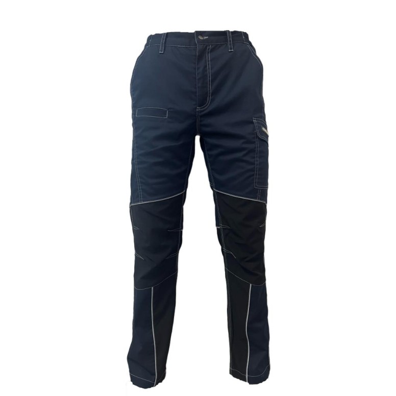Pantalon de travail Multipoche Stretch Slim Fit...