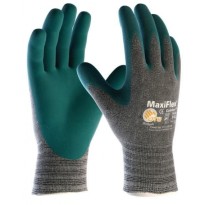 12 Paires - Gants de travail ATG MaxiFlex Comfort en nitrile 34-924
