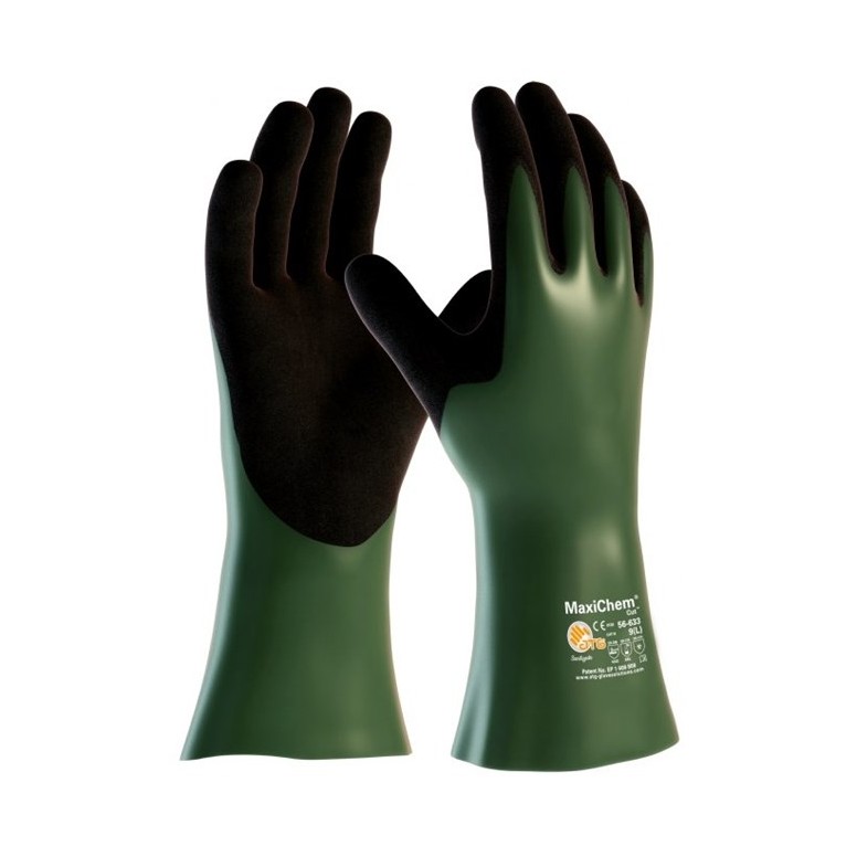 12 Paires - Gants de travail ATG Maxichem Cut...