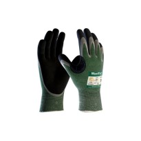 12 Paires - Gants de travail ATG Maxicut Oil en nitrile 34-304