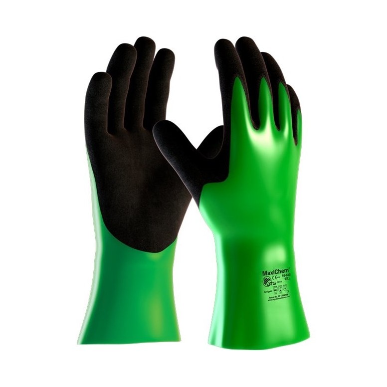 12 Paires - Gants de travail ATG Maxichem en...