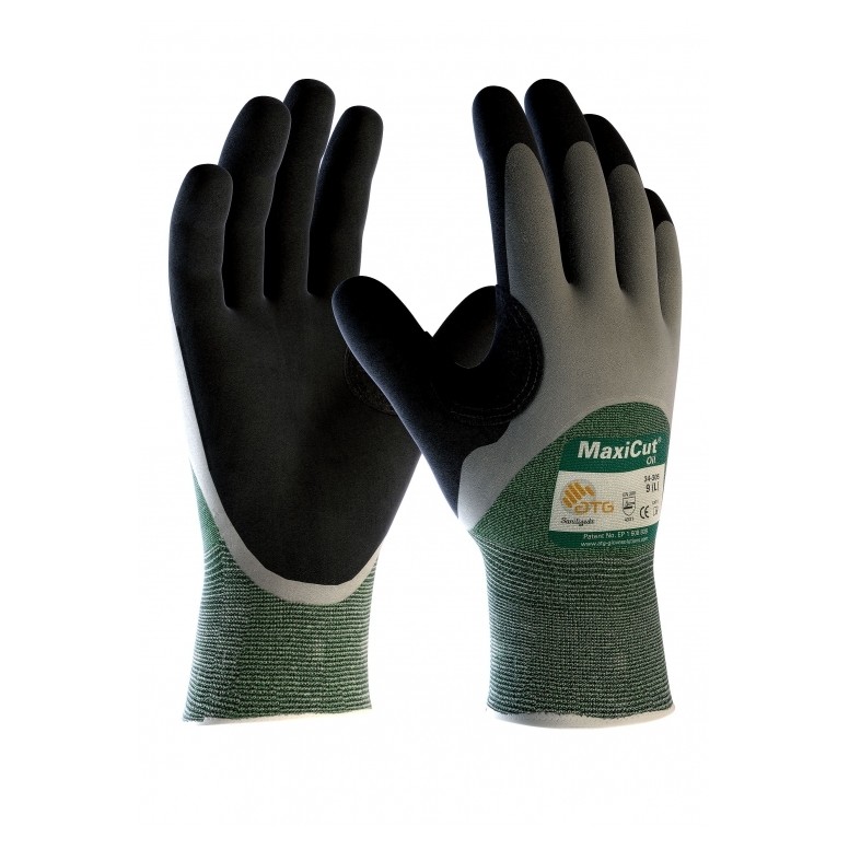 12 Paires - Gants de travail ATG Maxicut Oil en...
