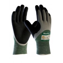 12 Paires - Gants de travail ATG Maxicut Oil en nitrile 34-305
