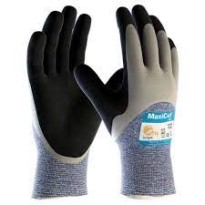 12 Paires - Gants de travail ATG Maxicut Oil en nitrile 34-505
