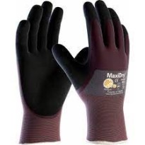 Gants de travail ATG Maxidry en nitrile 56-425