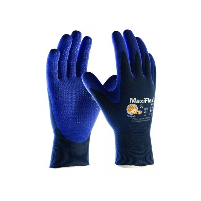12 Paires - Gants de travail ATG Maxiflex Elite...