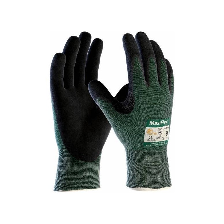 12 Paires - Gants de travail ATG MaxiFlex Cut...