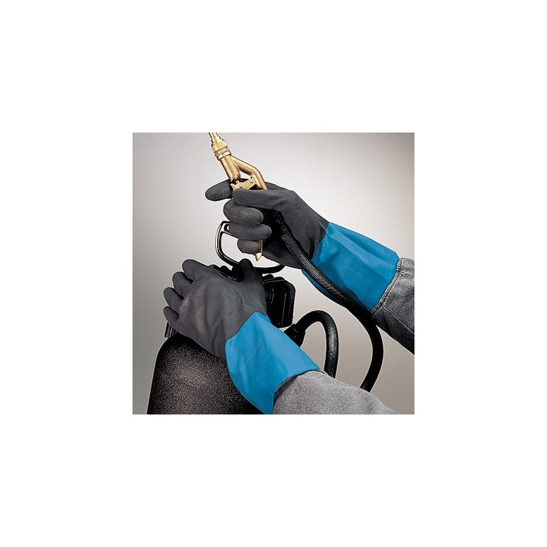 12 Paires - Gants Showa CHM en latex/néoprène...