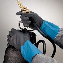 12 Paires - Gants Showa CHM en latex/néoprène sont conçus pour la protection contre les risques chimiques