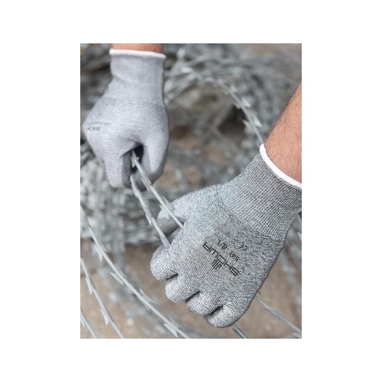 10 Paires - Gants Showa 265R enduits de nitrile