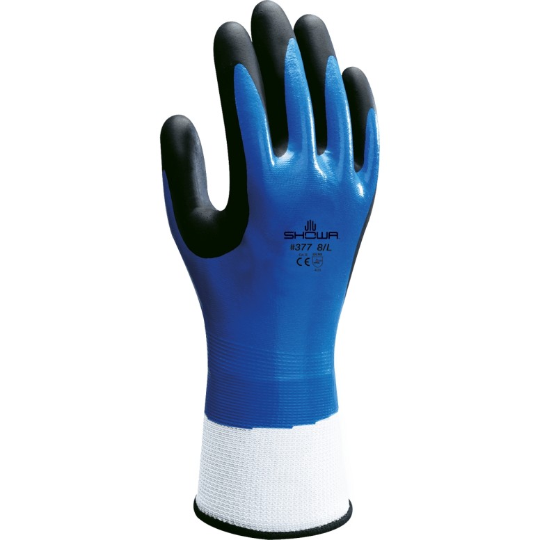 10 paires - Gants Showa 377 à double revêtement...