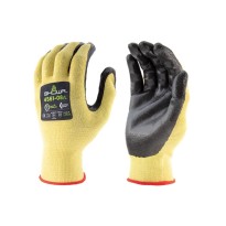 12 Paires - Gants Showa 4561 en Kevlar anti-coupure enduits de nitrile