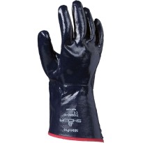 12 Paires - Gants Showa 7199NC en nitrile et coton Jersey renforcé