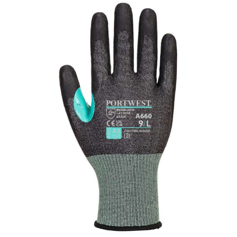 Gants de travail anti-coupure en PU CS VHR18 -...
