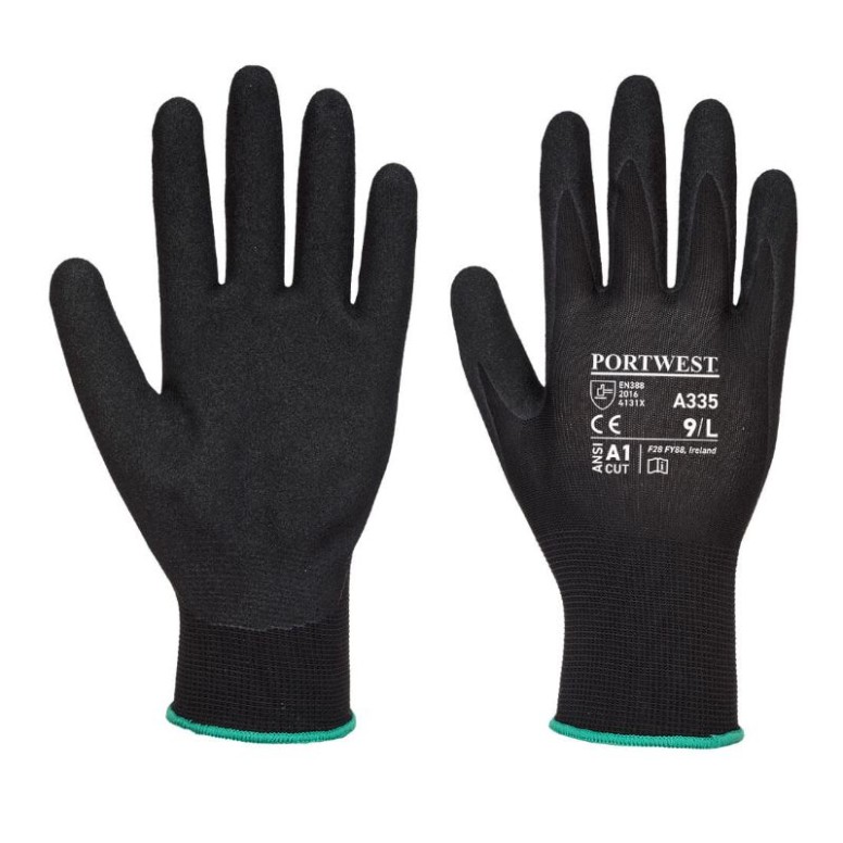Gants de travail Dermi-Grip NPR15 en nitrile...