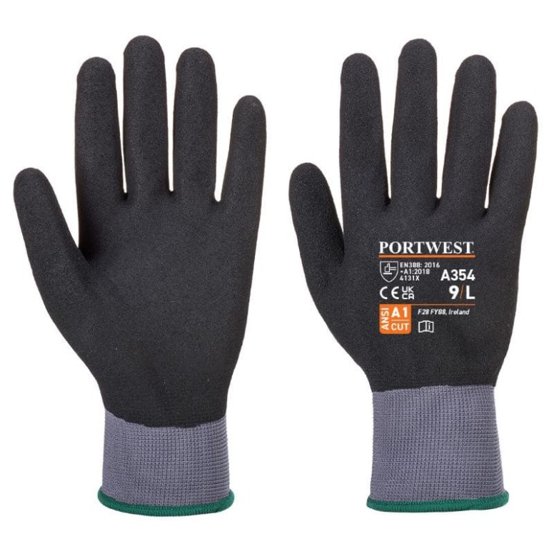 Gants de travail DermiFlex Ultra Pro - Mousse...