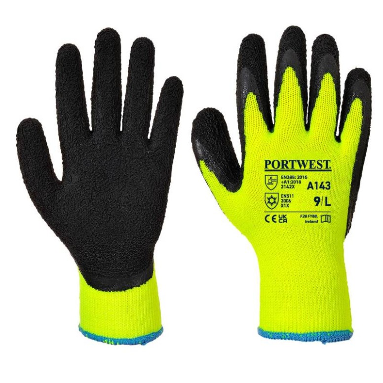 Gants de Travail Grip Soft Thermal - A143 Portwest