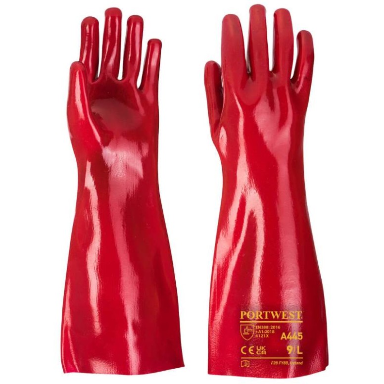 Gants de travail en PVC 45 cm - A445 Portwest