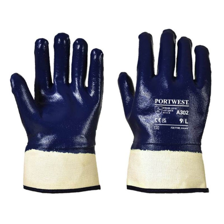 Gants de travail NBR entièrement enduits avec...