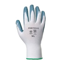 Gants de travail en nitrile avec support en nylon et fil continu