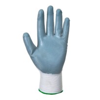 Gants de travail en nitrile avec support en nylon et fil continu