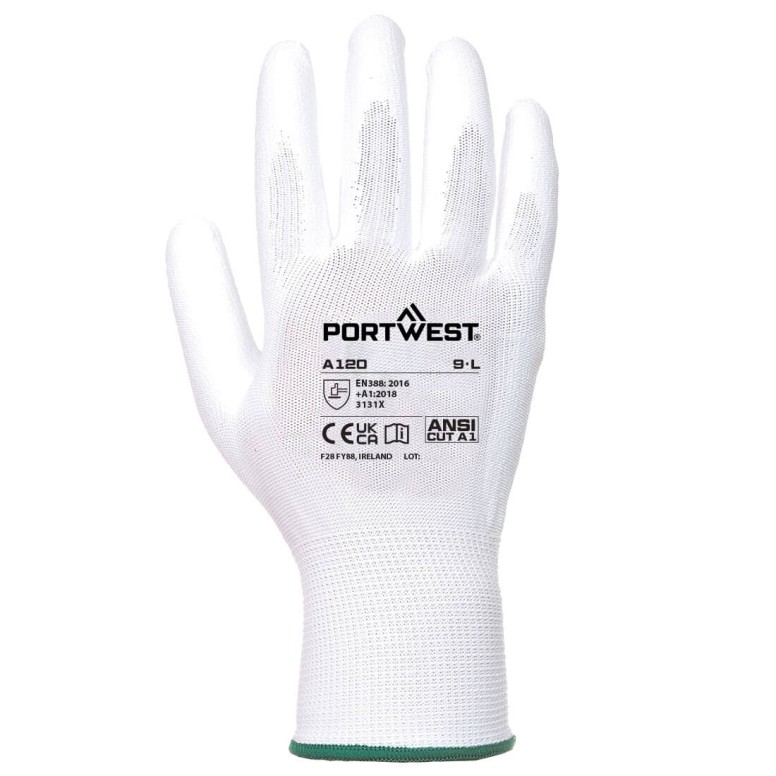 Gants de travail enduits de polyuréthane avec...
