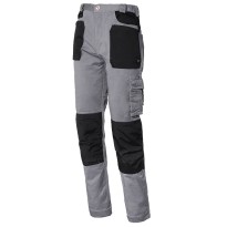 Pantalons de travail ISSA LINE Stretch 8730 à poches multiples et élastiques avec poches latérales