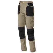 Pantalons de travail ISSA LINE Stretch 8730 à poches multiples et élastiques avec poches latérales