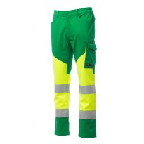 Pantalon bicolore de travail haute visibilité multi-poches Payper Working Summer AY 7593