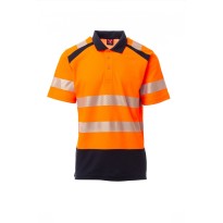 Polo bicolore de travail haute visibilité Payper Road AY 7604