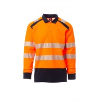 Polo bicolore de travail haute visibilité Payper Road...