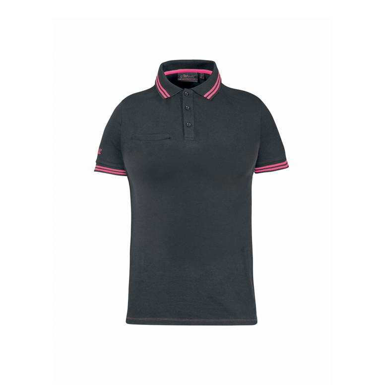 Polo de travail stretch U-Power Way Lady EY264GF