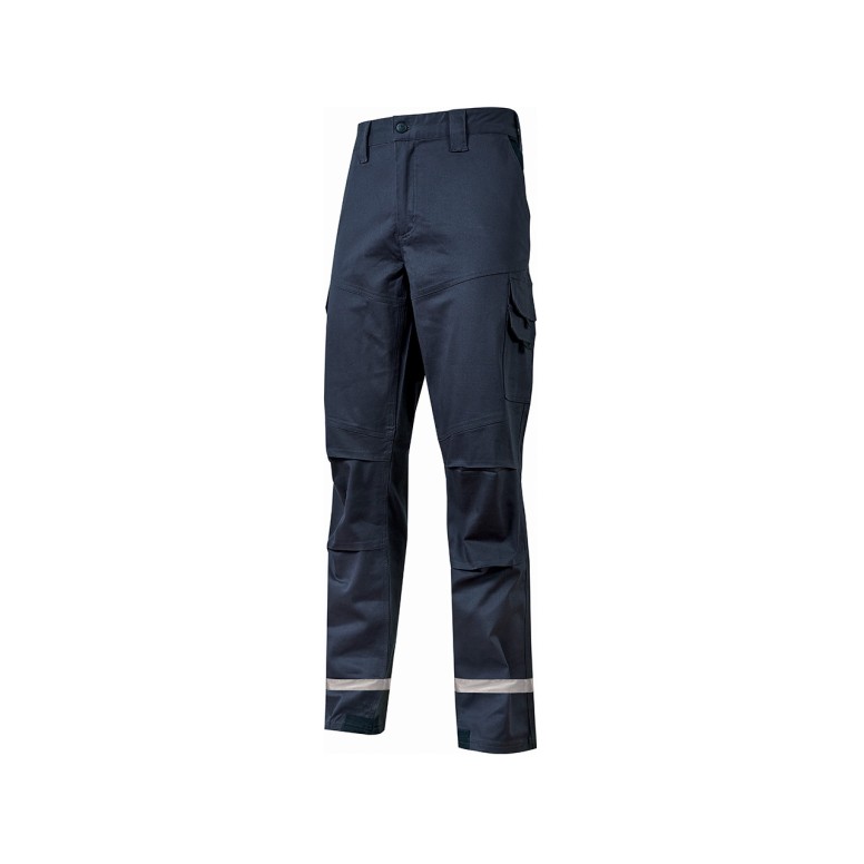 Pantalons de travail à poches multiples stretch...
