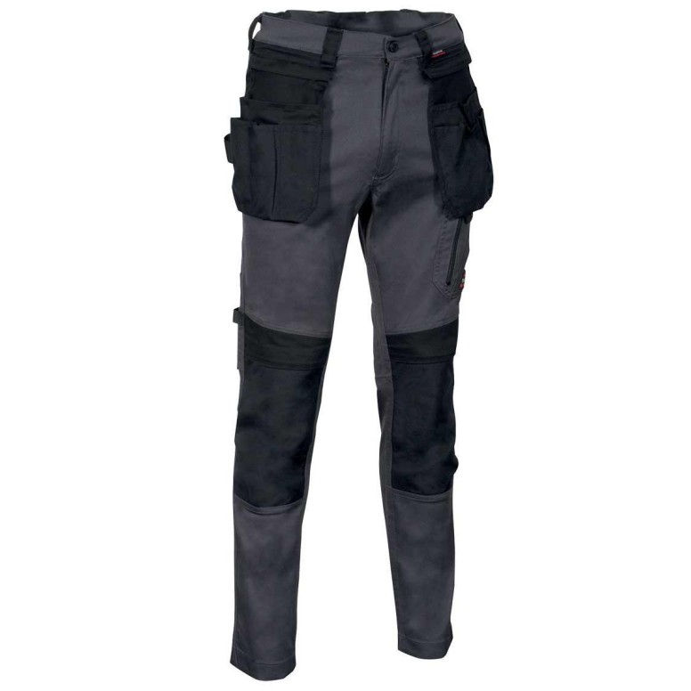 Pantalon de travail multipoches stretch Cofra...