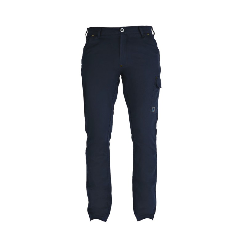 Pantalon de travail à poches multiples,...