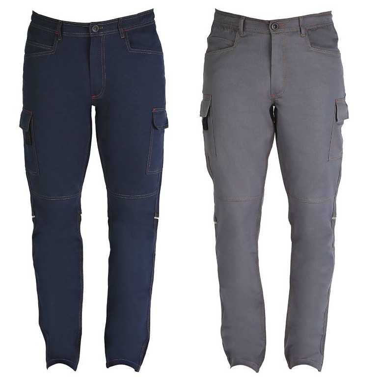Pantalon de travail professionnel Slim Fit à...