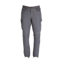 Pantalon de travail professionnel Slim Fit à poches multiples en 100% coton
