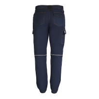 Pantalon de travail professionnel Slim Fit à poches multiples en 100% coton