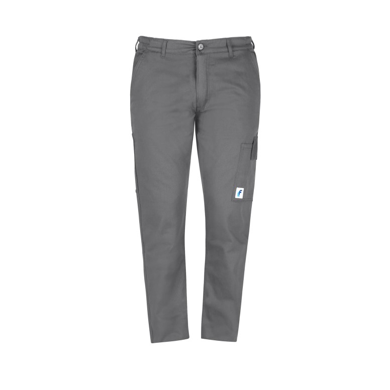 Pantalon gris économique en coton 100% Massaua,...