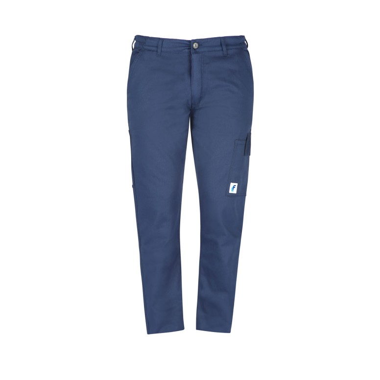 Pantalon économique bleu en 100% coton Massaua,...
