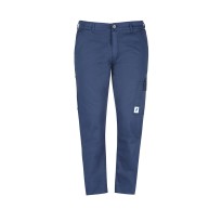 Pantalon économique bleu en 100% coton Massaua, à poches multiples