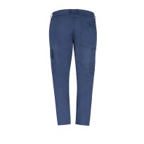 Pantalon économique bleu en 100% coton Massaua, à poches multiples