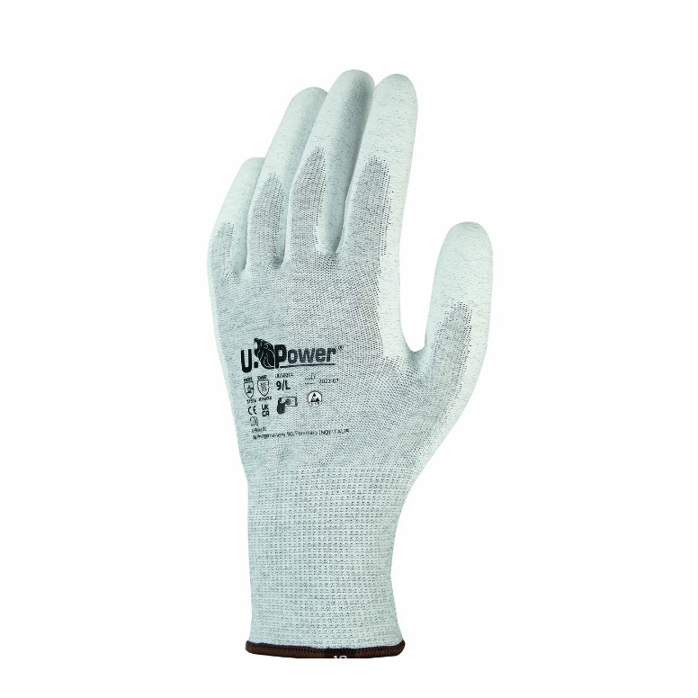 12 paires de Gants de Travail U-Power Pika ESD...