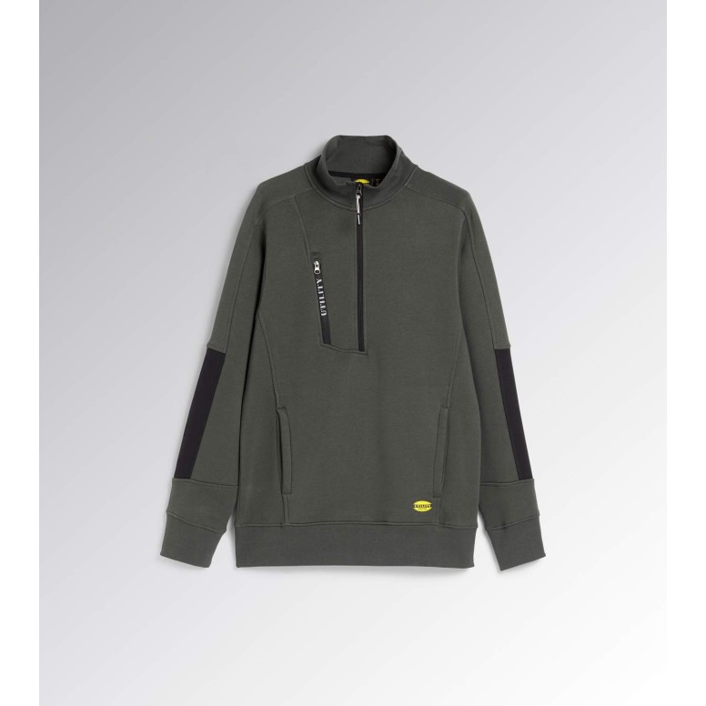 Sweat de travail à demi-zip Diadora Sweatshirt...