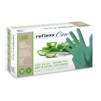Gants en latex avec Aloe Reflexx Care L600 2